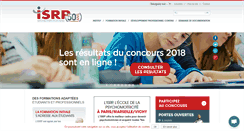 Desktop Screenshot of isrp.fr