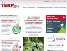 Tablet Screenshot of isrp.fr